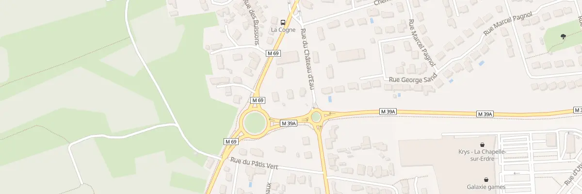 Plan du 8 Rue du Château d’Eau à La Chapelle-sur-Erdre