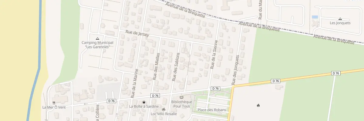 Plan du 5 Rue des Sablons à Hauteville-sur-Mer
