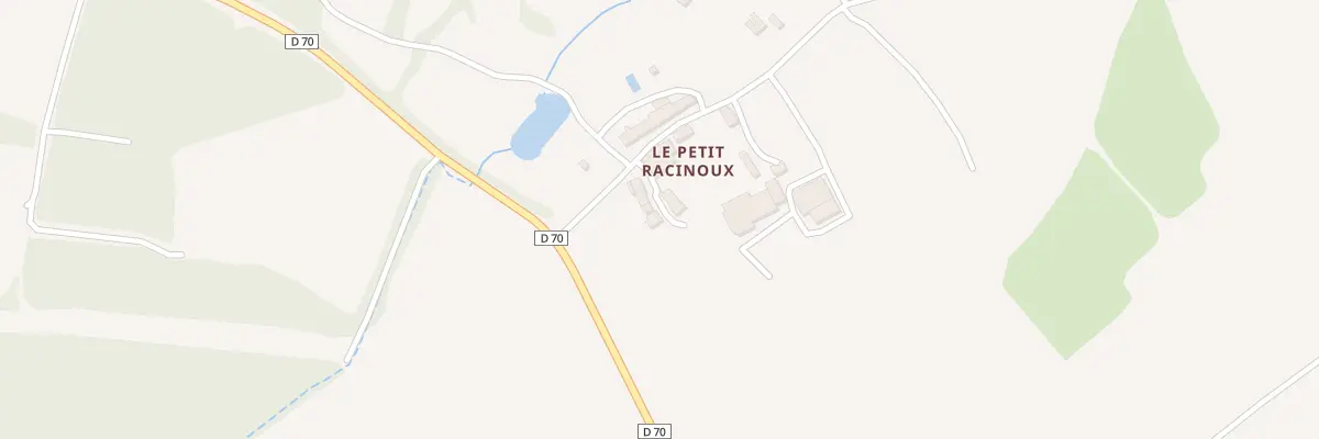 Plan du 4 Le Petit Racinoux au Landreau
