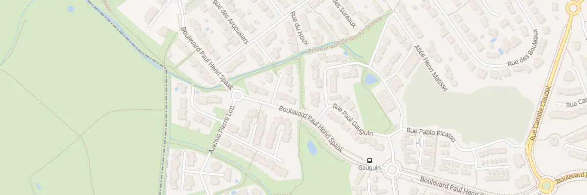 Plan du 25 Rue Paul Henri Spaak à Rezé