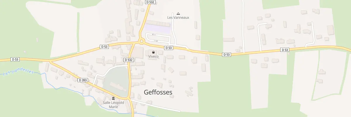 Plan du 17 Rue du Bourg à Geffosses
