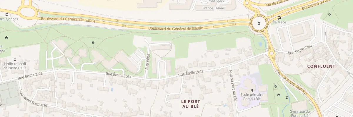 Plan du 42 Rue Emile Zola à Rezé