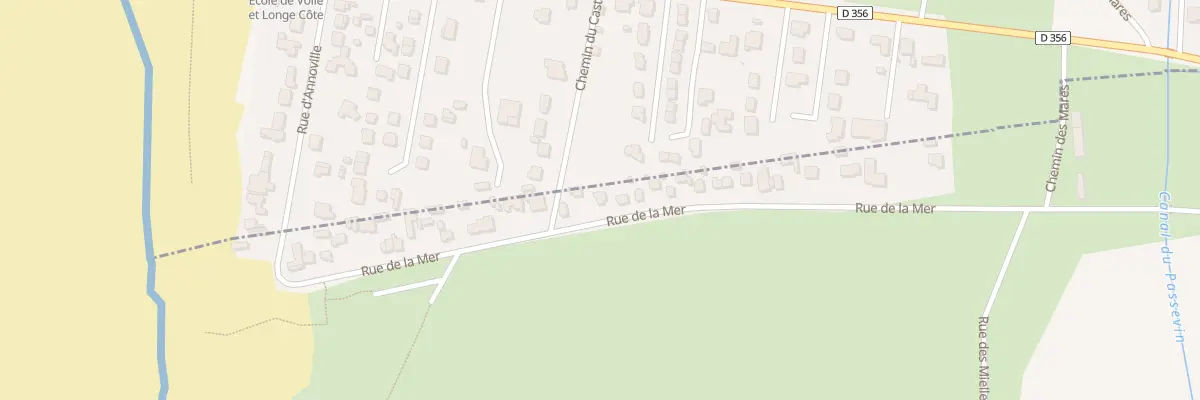 Plan du 42 Rue de la Mer - Annoville à Tourneville-sur-Mer
