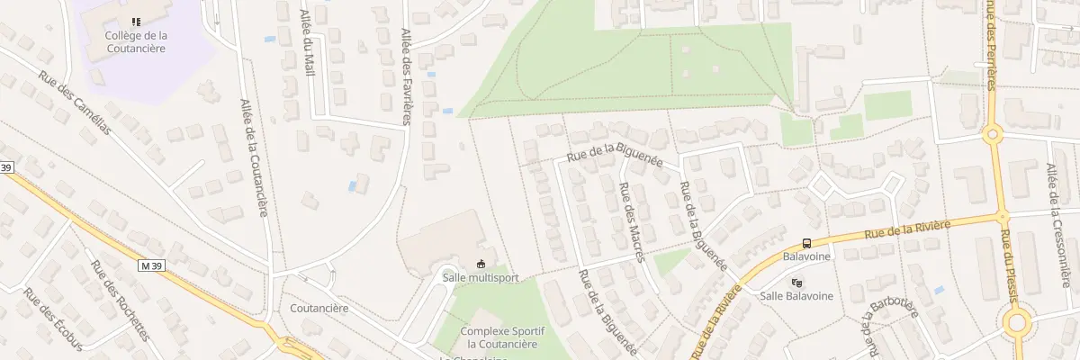 Plan du 28 Rue de la Biguenée à La Chapelle-sur-Erdre