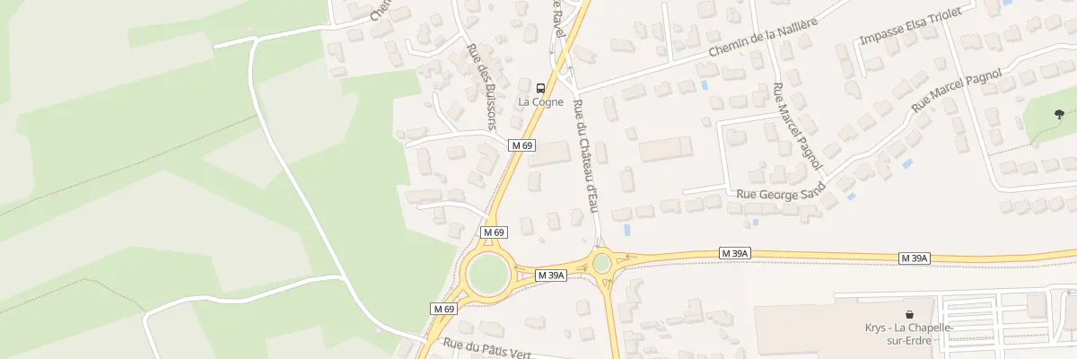 Plan du 6 Rue du Château d’Eau à La Chapelle-sur-Erdre