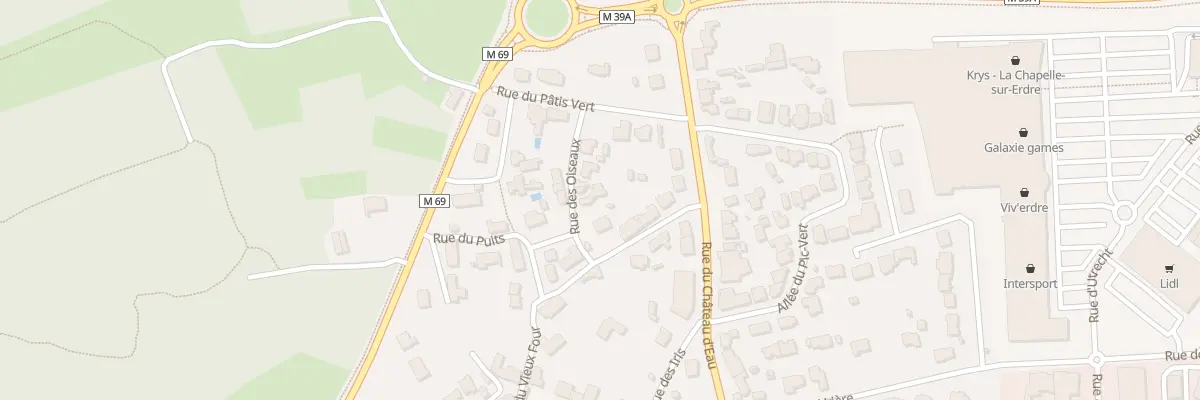 Plan du 5 Rue des Oiseaux à La Chapelle-sur-Erdre