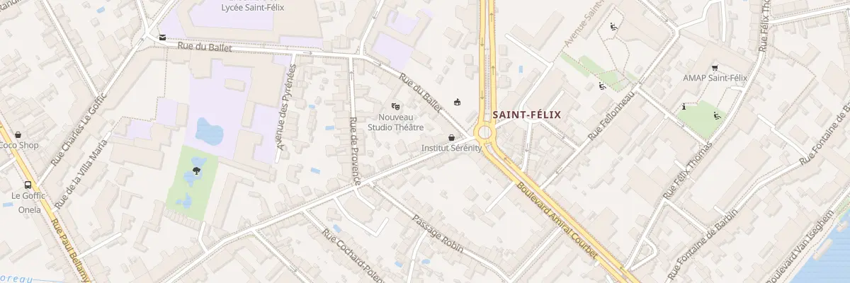Plan du 4 Rue François Bruneau à Nantes