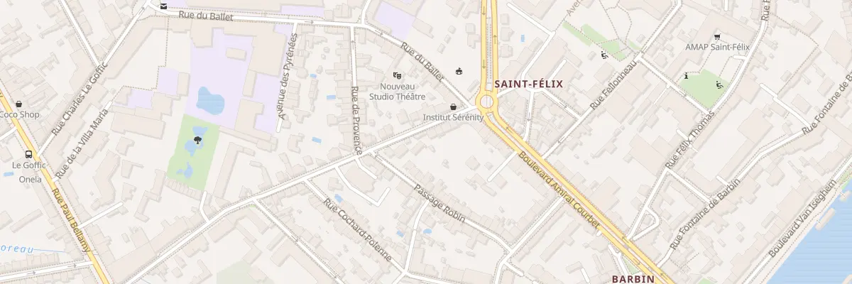 Plan du 11 Rue François Bruneau à Nantes