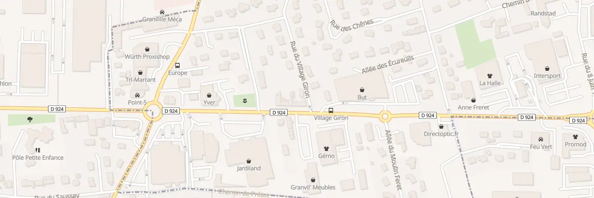 Plan du 299 Rte de Villedieu à Yquelon