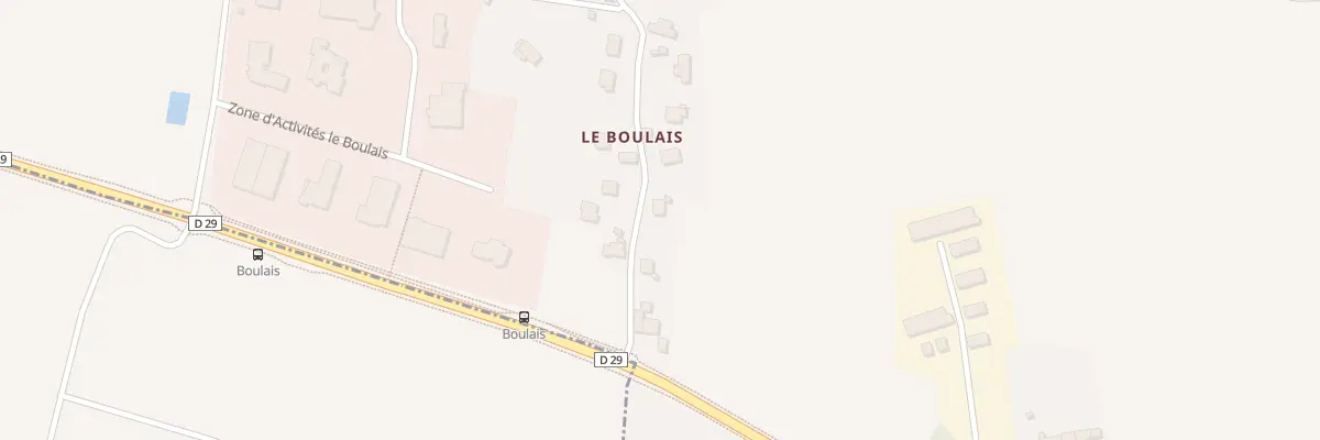 Plan du 8 Le Boulais à Acigné