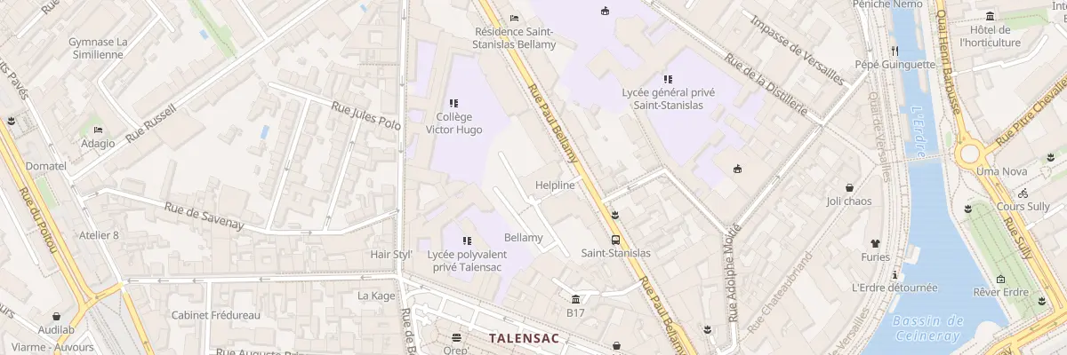 Plan du 27B Rue Paul Bellamy à Nantes