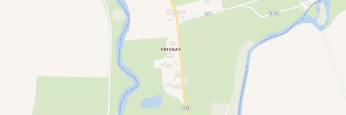 Plan du 4 Fresnay à Tresbœuf