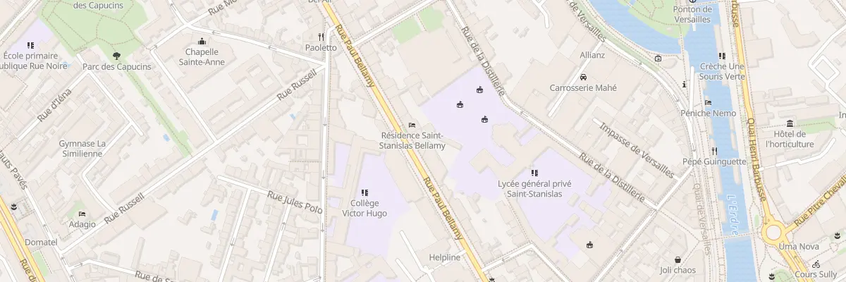 Plan du 54 Rue Paul Bellamy à Nantes