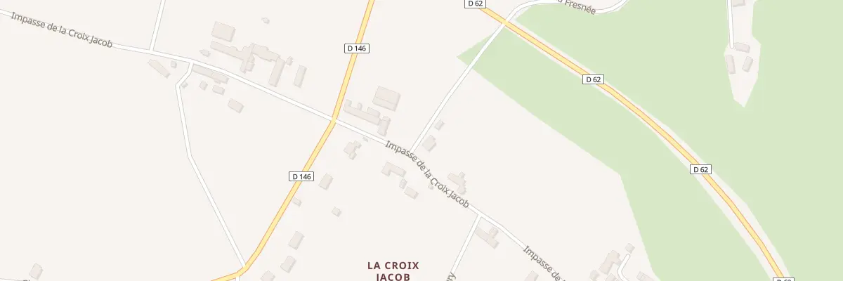 Plan du 697 Imp de la Croix Jacob à Négreville