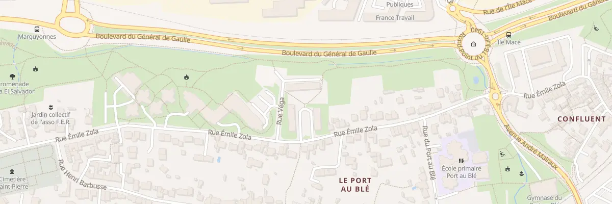 Plan du 46 Rue Emile Zola à Rezé