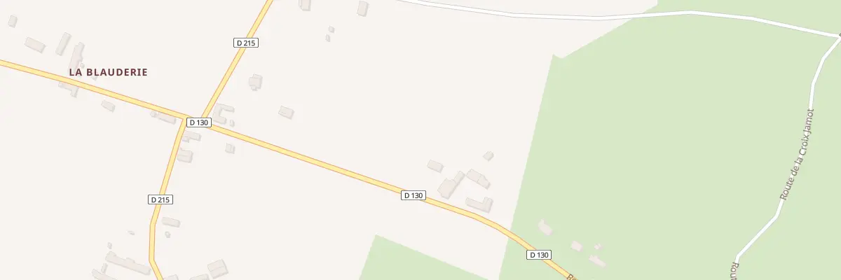 Plan du 38 Rte de la Forêt à Saint-Sauveur-le-Vicomte