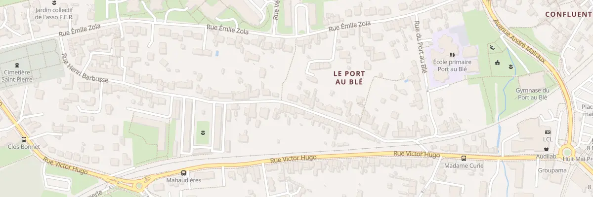Plan du 46 Rue Henri Barbusse à Rezé