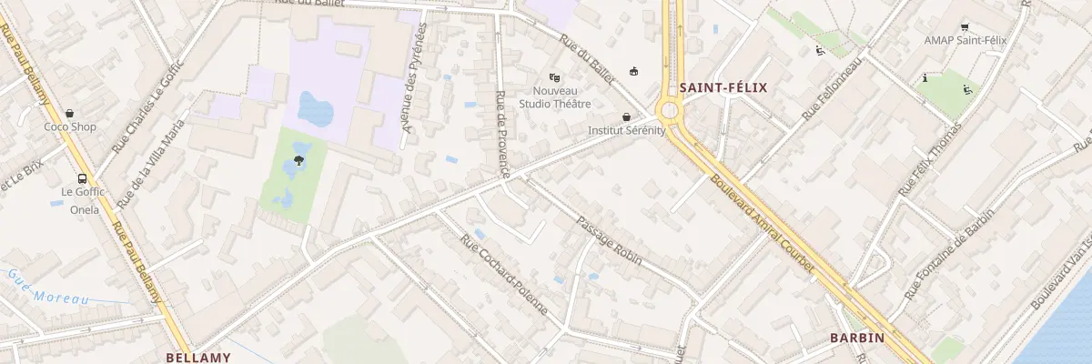 Plan du 17 Rue François Bruneau à Nantes