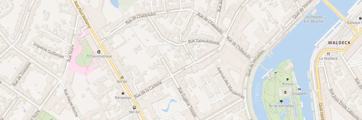 Plan du 17 Rue de la Carterie à Nantes