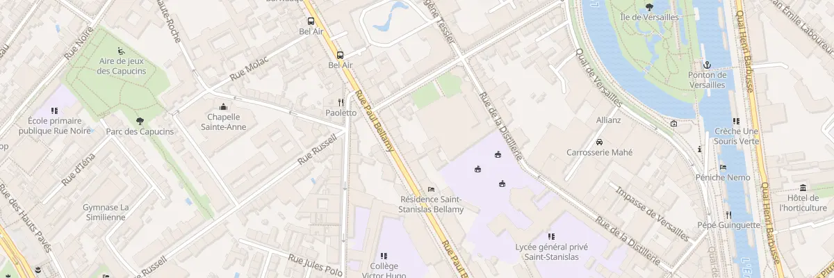 Plan du 62 Rue Paul Bellamy à Nantes