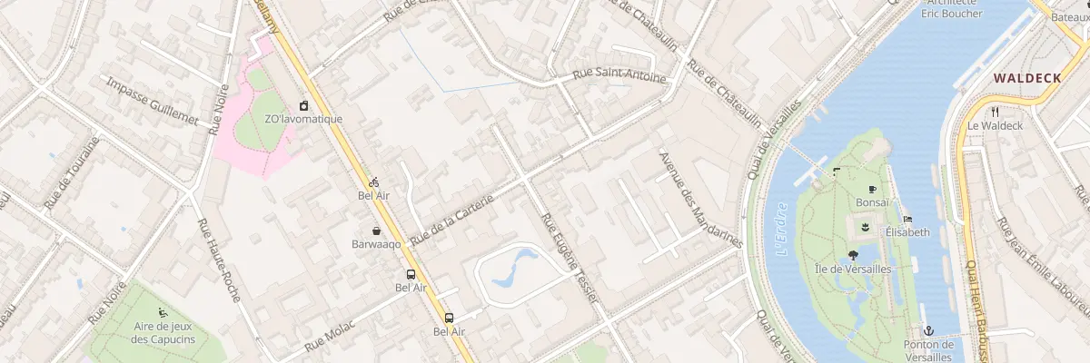 Plan du 18 Rue de la Carterie à Nantes