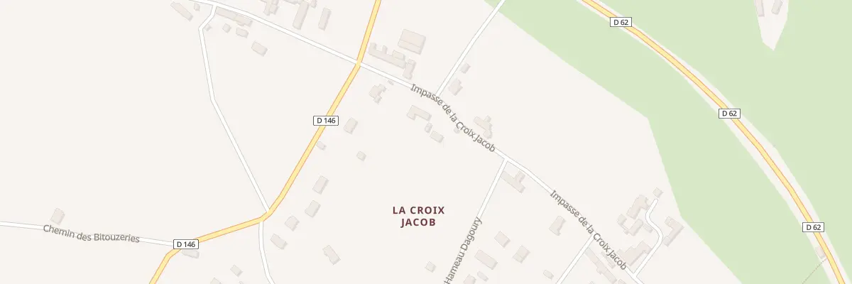 Plan du 734 Imp de la Croix Jacob à Négreville