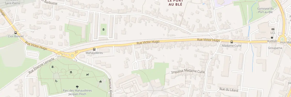 Plan du 65 Rue Victor Hugo à Rezé
