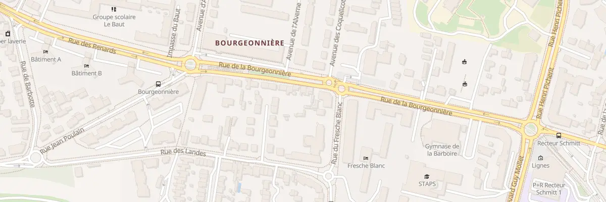 Plan du 71 Rue de la Bourgeonnière à Nantes