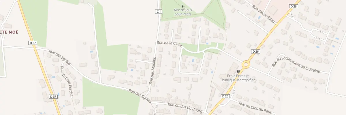 Plan du 17 Rue des genêts à Casson