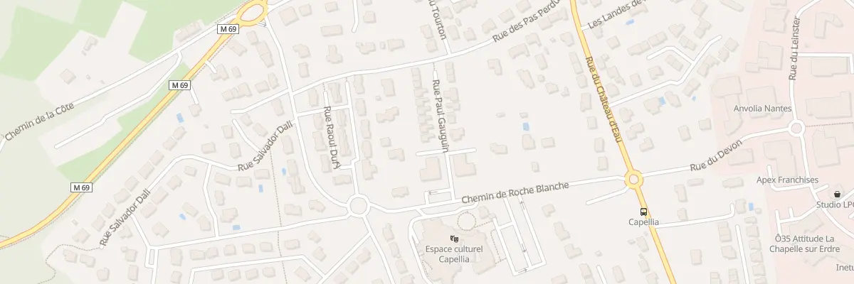 Plan du 3 Rue Paul Gauguin à La Chapelle-sur-Erdre
