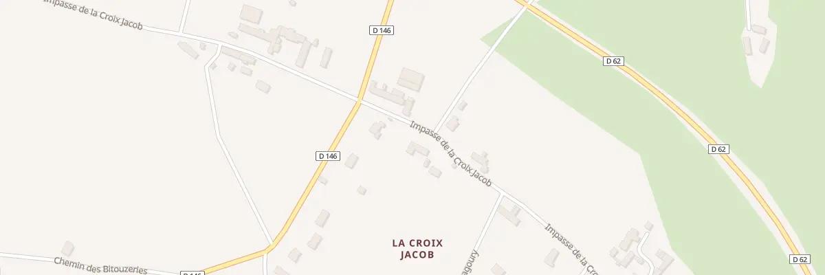 Plan du 672 Imp de la Croix Jacob à Négreville