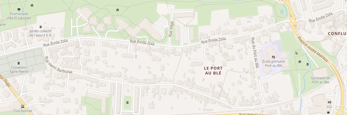 Plan du 59 Rue Emile Zola à Rezé