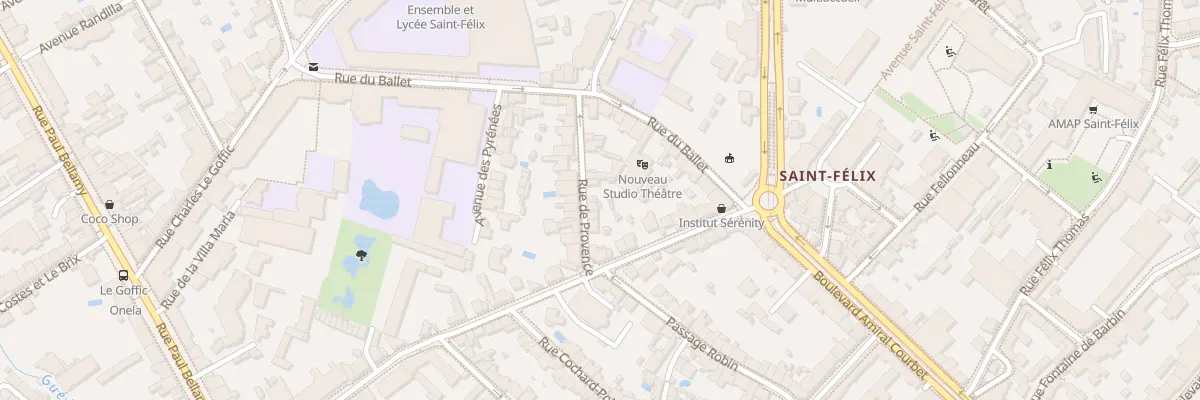 Plan du 10 Rue de Provence à Nantes