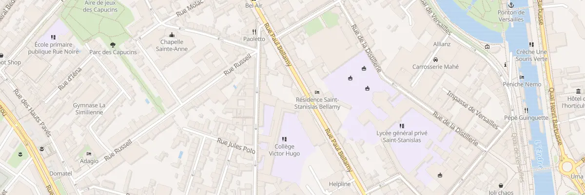 Plan du 51 Rue Paul Bellamy à Nantes