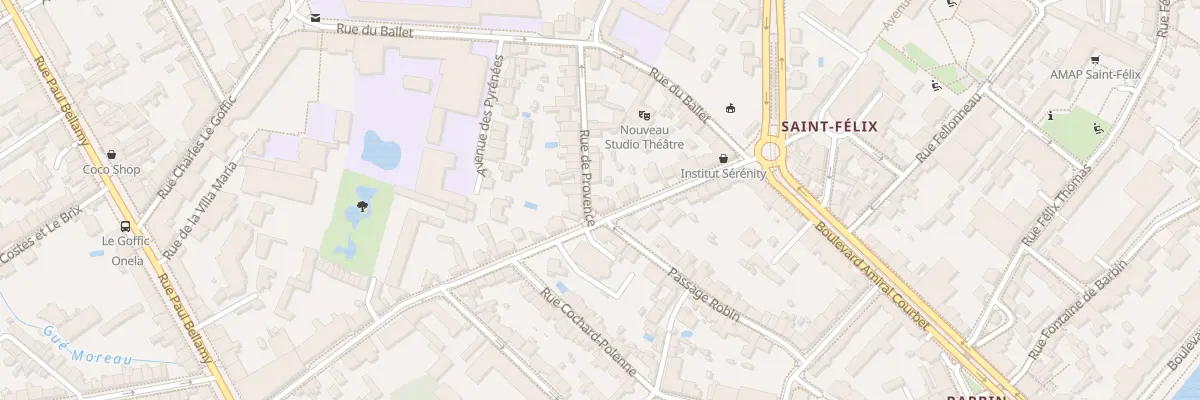Plan du 2 Rue de Provence à Nantes