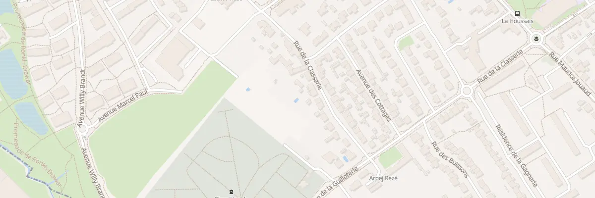 Plan du 98 Rue de la Classerie à Rezé