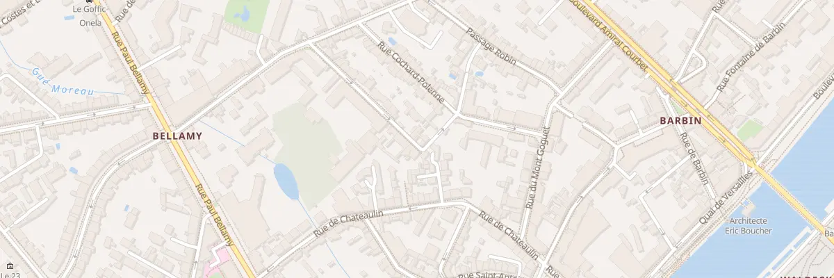 Plan du 2 Rue Leglas-Maurice à Nantes