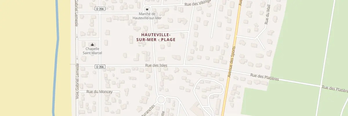 Plan du 19 Rue des Iles à Hauteville-sur-Mer