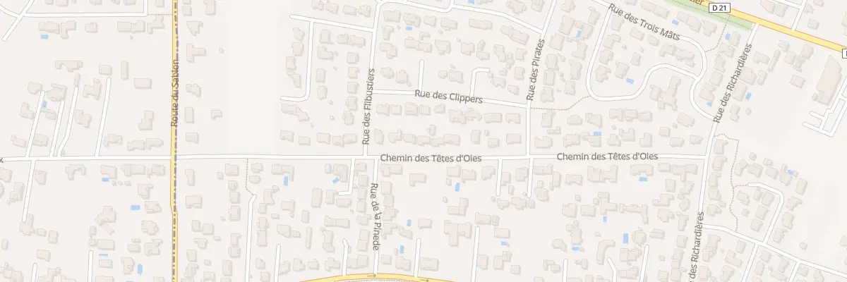 Plan du 36 Che des Têtes d’Oies à Saint-Vincent-sur-Jard