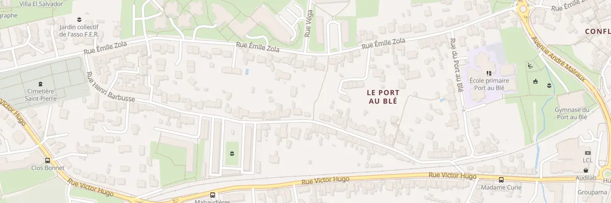 Plan du 48B Rue Henri Barbusse à Rezé