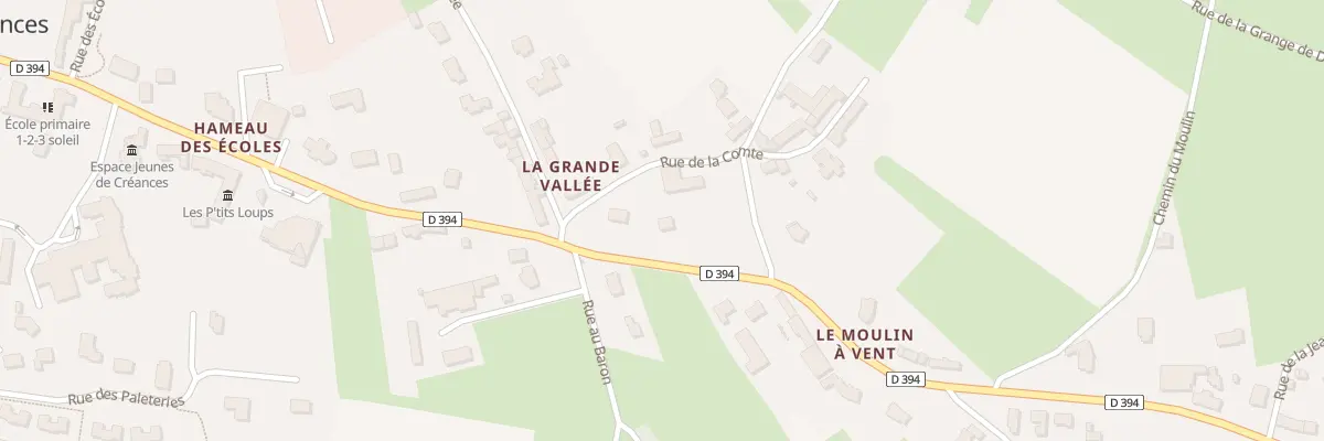 Plan du 29 Rue du Moulin à Vent à Créances