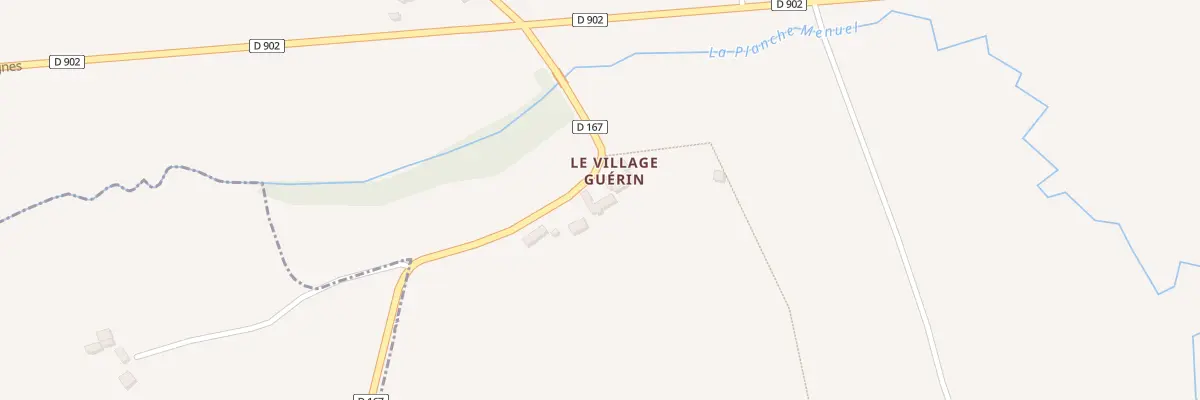 Plan du 141 Rte du Village Guérin à Négreville