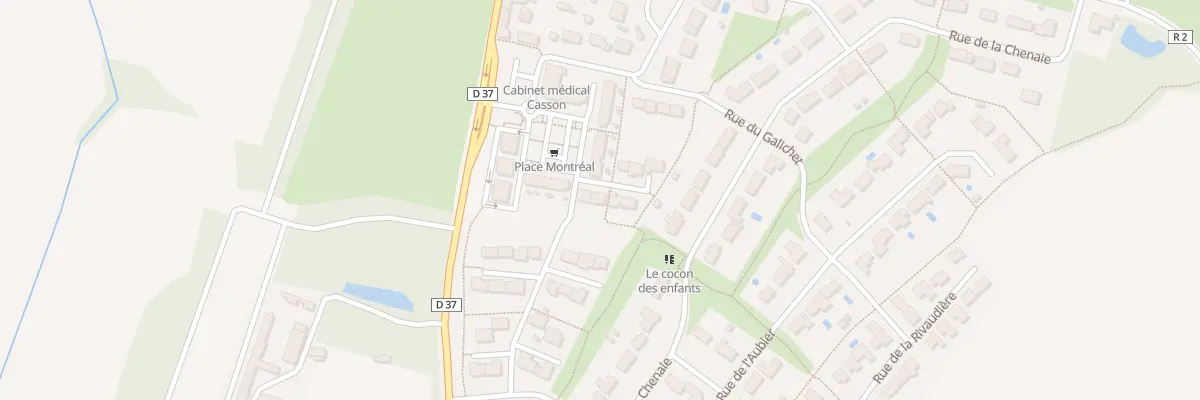 Plan du 26 Rue du plessis à Casson