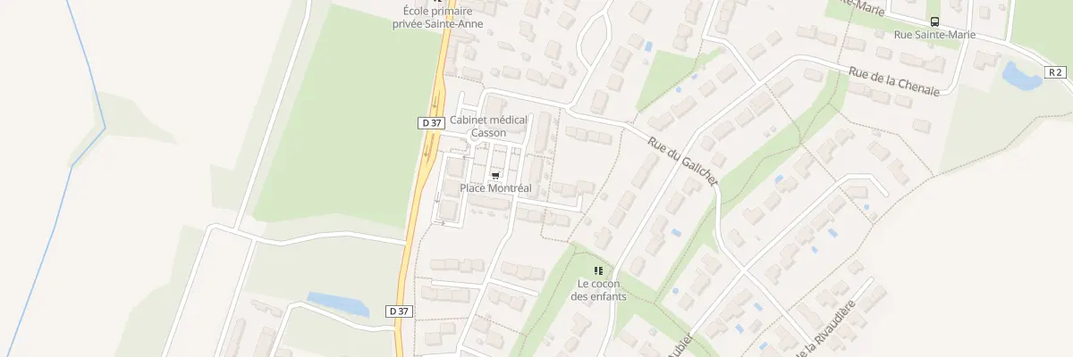 Plan du 6 Pl Montréal à Casson