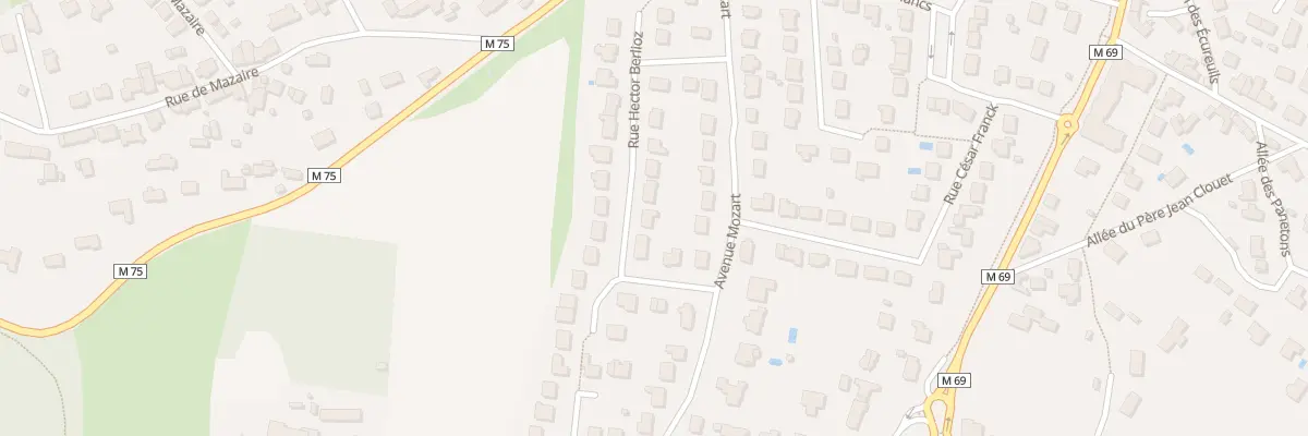 Plan du 15 Rue Hector Berlioz à La Chapelle-sur-Erdre