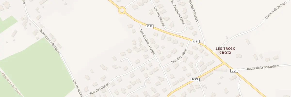 Plan du 90 Rue du Grand Large à Saint-Pair-sur-Mer