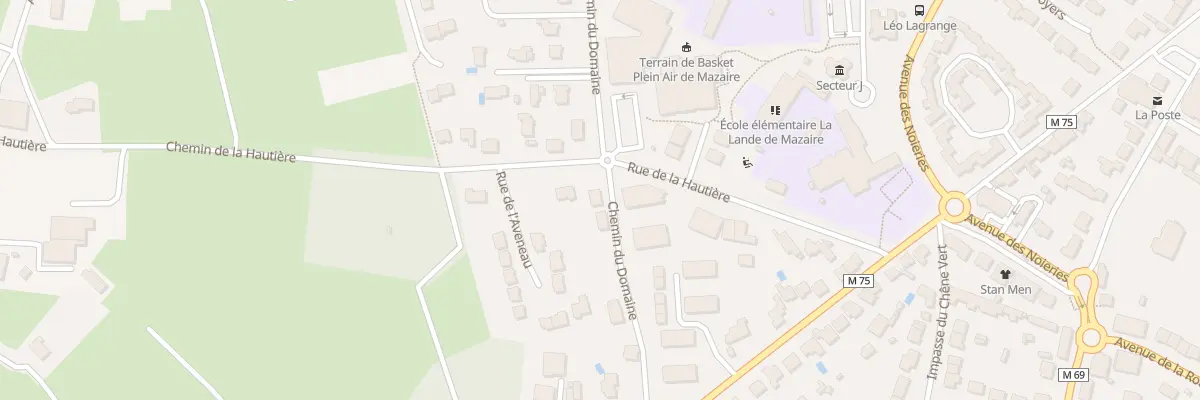 Plan du 38 Che du Domaine à La Chapelle-sur-Erdre