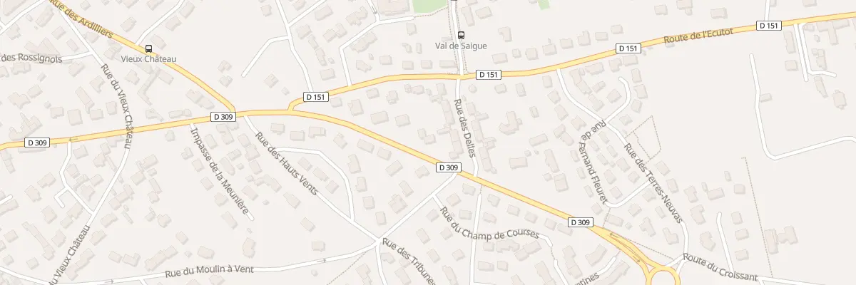 Plan du 141 Rte du Croissant à Saint-Pair-sur-Mer