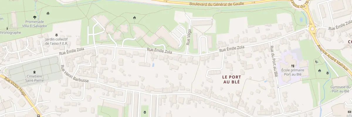 Plan du 63B Rue Emile Zola à Rezé