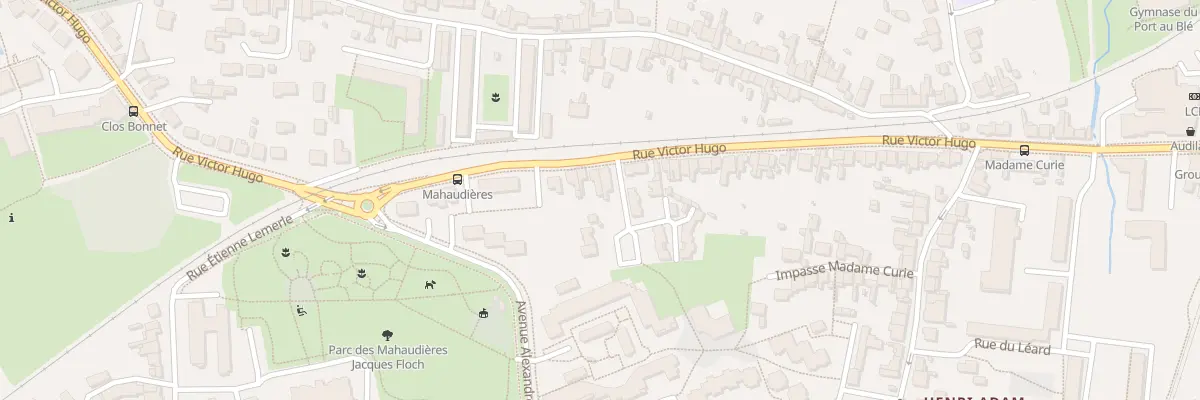 Plan du 75 Rue Victor Hugo à Rezé